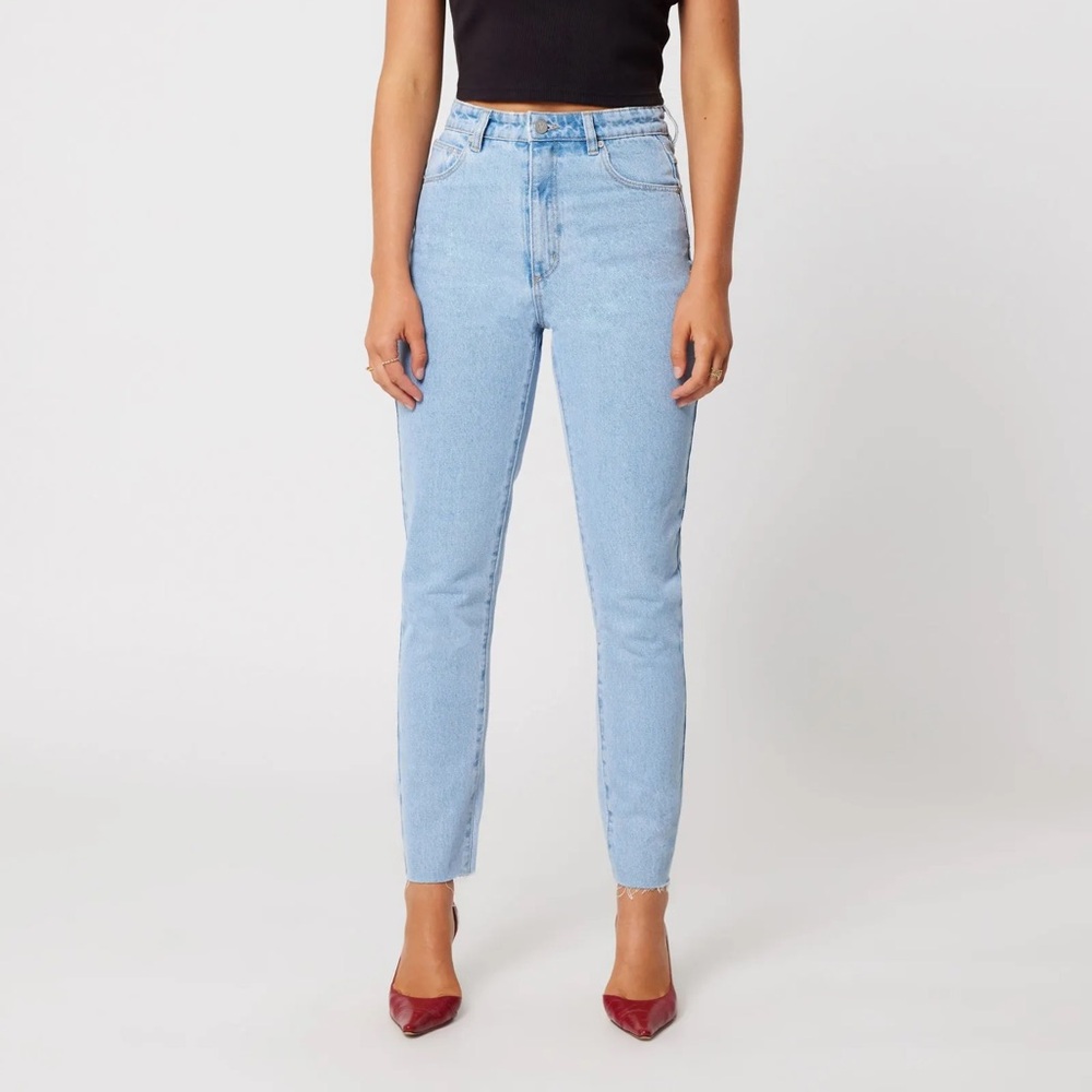 Abrand 90s straight high rise jeans
